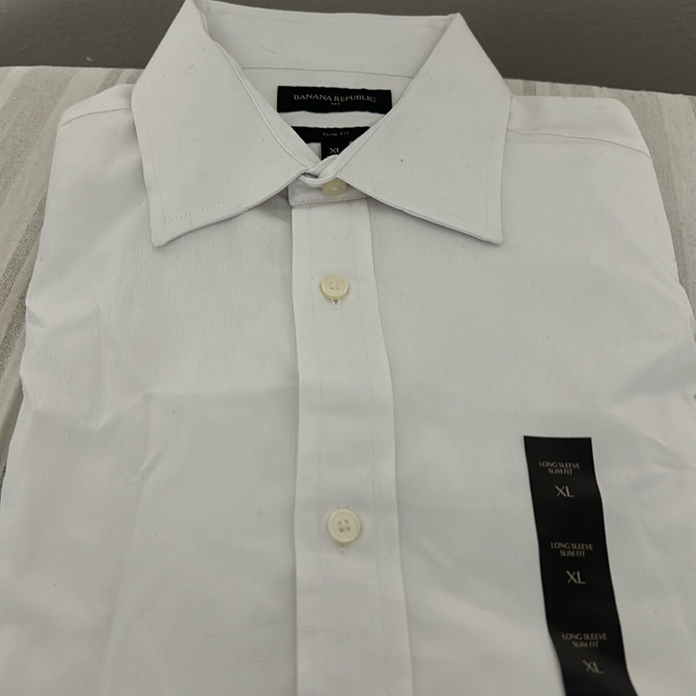 White Button Down Dress Shirt